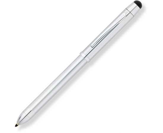 Многофункциональная ручка Cross Tech3+. Цвет - серебристый., изображение 3