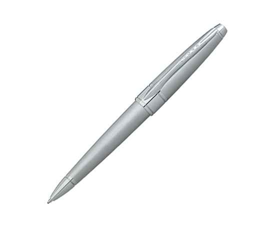 Шариковая ручка Cross Apogee. Цвет - серебристый., изображение 2