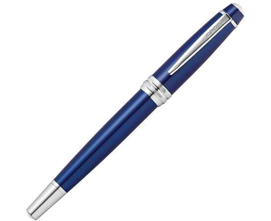 Перьевая ручка Cross Bailey. Цвет - синий, перо - нержавеющая сталь, среднее, изображение 2