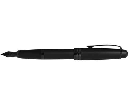 Перьевая ручка Cross Bailey Matte Black Lacquer, перо F. Цвет - черный., изображение 3