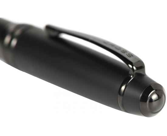 Перьевая ручка Cross Bailey Matte Black Lacquer, перо F. Цвет - черный., изображение 5