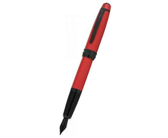 Перьевая ручка Cross Bailey Matte Red Lacquer, перо F. Цвет - красный., изображение 2