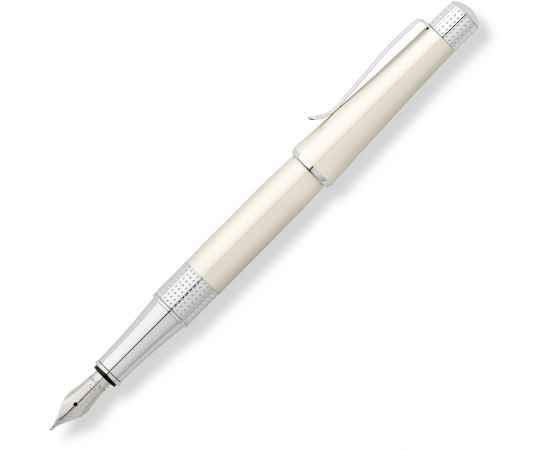 Перьевая ручка Cross Beverly. Цвет - белый., изображение 2