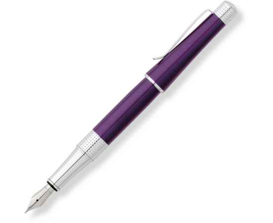 Перьевая ручка Cross Beverly. Цвет - фиолетовый., изображение 2