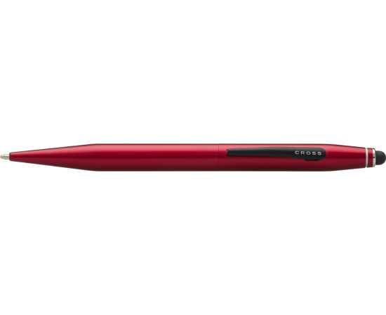 Шариковая ручка Cross Tech2 со стилусом. Цвет - красный., изображение 2