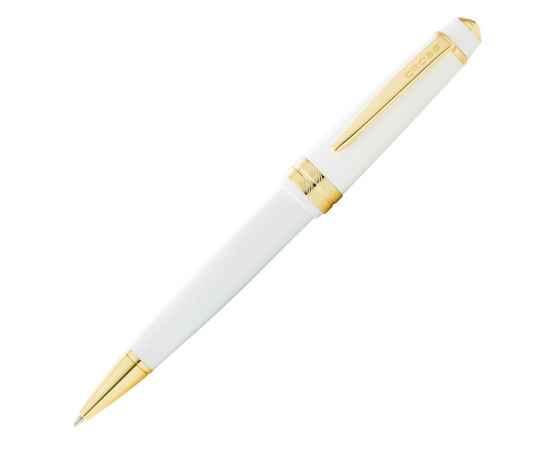 Шариковая ручка Cross Bailey Light Polished White Resin and Gold Tone, изображение 2