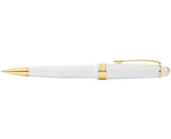 Шариковая ручка Cross Bailey Light Polished White Resin and Gold Tone, изображение 3