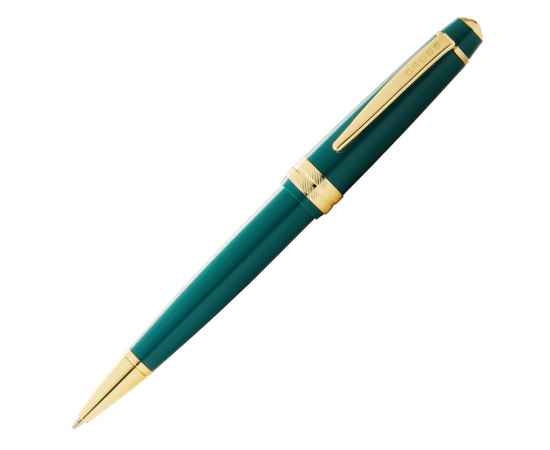 Шариковая ручка Cross Bailey Light Polished Green Resin and Gold Tone, изображение 2