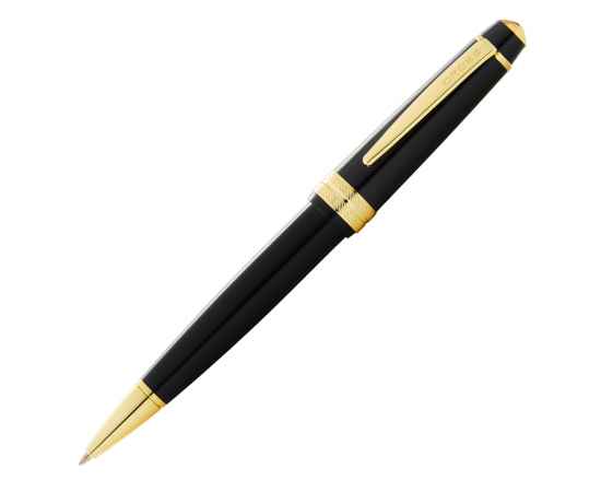 Шариковая ручка Cross Bailey Light Polished Black Resin and Gold Tone, изображение 2