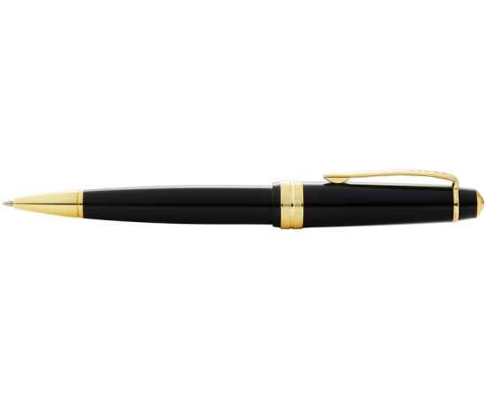 Шариковая ручка Cross Bailey Light Polished Black Resin and Gold Tone, изображение 3