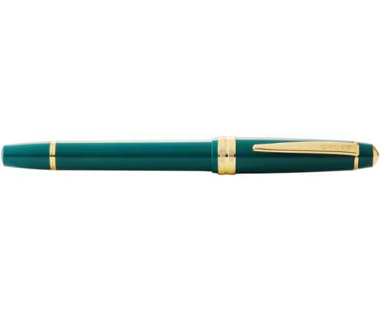 Перьевая ручка Cross Bailey Light Polished Green Resin and Gold Tone, перо F, изображение 3
