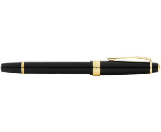 Перьевая ручка Cross Bailey Light Polished Black Resin and Gold Tone, перо F, изображение 5