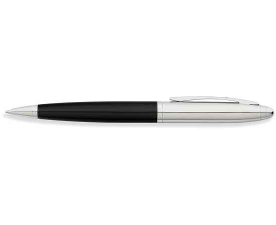 Шариковая ручка FranklinCovey Lexington. Цвет - черный + хром, изображение 2