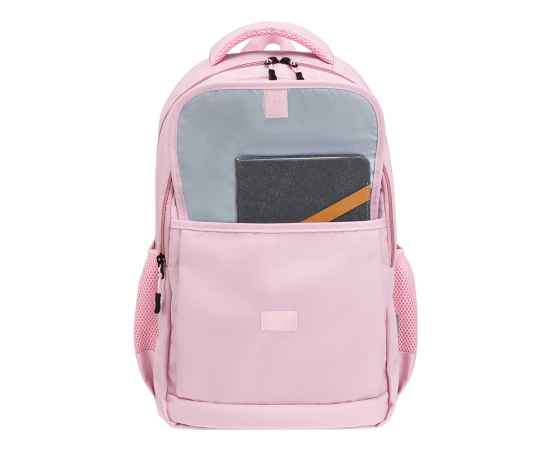 Рюкзак TORBER CLASS X, розовый с орнаментом, полиэстер 900D, 45 x 30 x 18 см, изображение 6