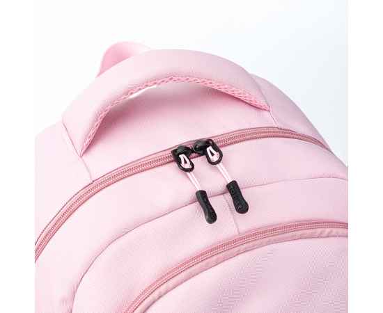 Рюкзак TORBER CLASS X, розовый с орнаментом, полиэстер 900D, 45 x 30 x 18 см, изображение 9