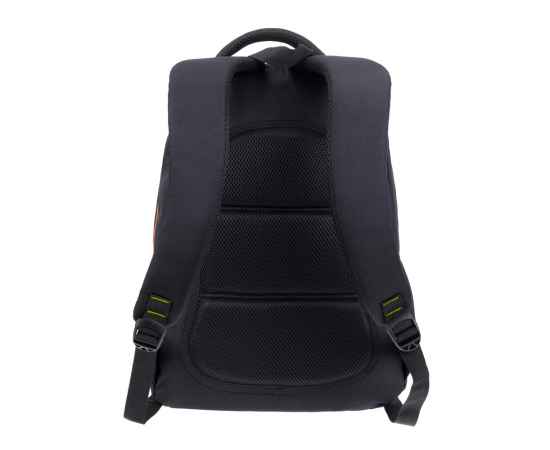 Рюкзак TORBER CLASS X, черный с зеленой вставкой, полиэстер 900D, 45 x 32 x 16 см, изображение 4