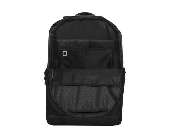 Рюкзак TORBER VECTOR с отделением для ноутбука 15,6', черный, полиэстер 840D, 44 х 30 x 9,5 см, изображение 9