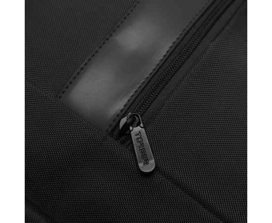 Рюкзак TORBER VECTOR с отделением для ноутбука 15,6', черный, полиэстер 840D, 44 х 30 x 9,5 см, изображение 10