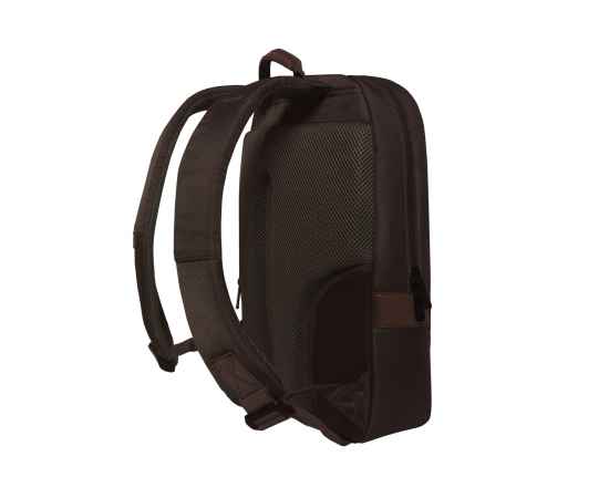 Рюкзак TORBER VECTOR с отделением для ноутбука 15,6', коричневый, полиэстер 840D, 44 х 30 x 9,5 см, изображение 3