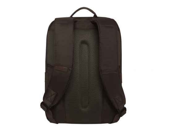 Рюкзак TORBER VECTOR с отделением для ноутбука 15,6', коричневый, полиэстер 840D, 44 х 30 x 9,5 см, изображение 4