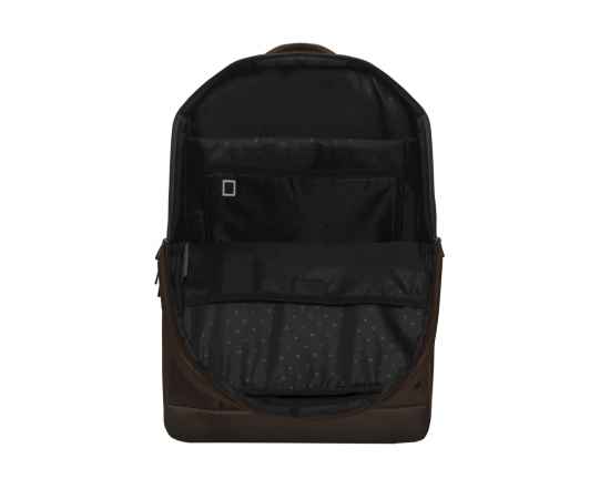 Рюкзак TORBER VECTOR с отделением для ноутбука 15,6', коричневый, полиэстер 840D, 44 х 30 x 9,5 см, изображение 9