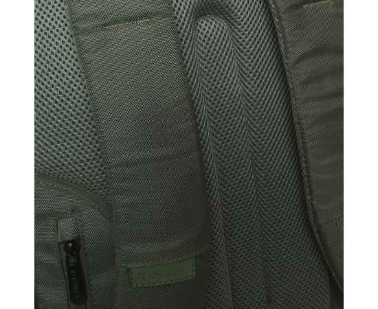 Рюкзак TORBER VECTOR с отделением для ноутбука 15,6', серо-зелёный, полиэстер 840D, 44 х 30 x 9,5 см, изображение 5