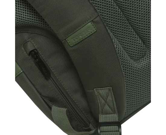 Рюкзак TORBER VECTOR с отделением для ноутбука 15,6', серо-зелёный, полиэстер 840D, 44 х 30 x 9,5 см, изображение 6