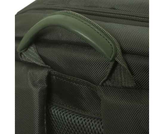 Рюкзак TORBER VECTOR с отделением для ноутбука 15,6', серо-зелёный, полиэстер 840D, 44 х 30 x 9,5 см, изображение 7