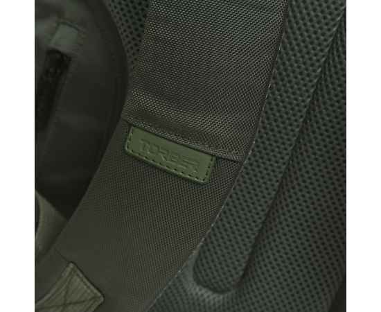Рюкзак TORBER VECTOR с отделением для ноутбука 15,6', серо-зелёный, полиэстер 840D, 44 х 30 x 9,5 см, изображение 8