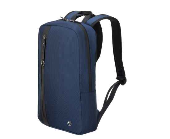 Рюкзак для ноутбука TORBER VECTOR 15,6'', синий, нейлон/полиэстер, 28 x 9 x 44 см, 11л, изображение 2