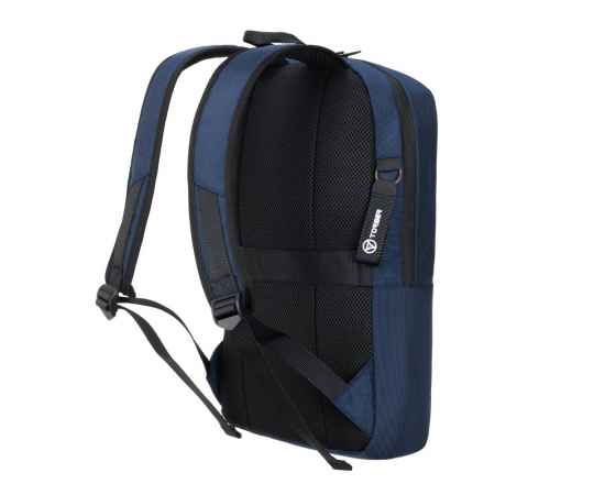 Рюкзак для ноутбука TORBER VECTOR 15,6'', синий, нейлон/полиэстер, 28 x 9 x 44 см, 11л, изображение 3