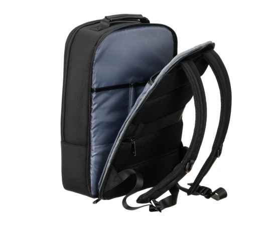 Рюкзак TORBER VECTOR с отделением для ноутбука 15,6'', черный, нейлон, 28 x 40 x 12 см, 13л, изображение 5