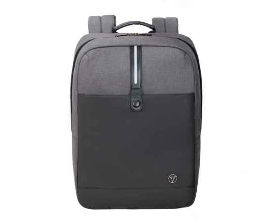 Рюкзак TORBER VECTOR с отделением для ноутбука 14,1', черный/серый, нейлон, 32 х 10 х 43 см, 13л