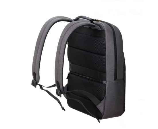 Рюкзак TORBER VECTOR с отделением для ноутбука 14,1', черный/серый, нейлон, 32 х 10 х 43 см, 13л, изображение 3
