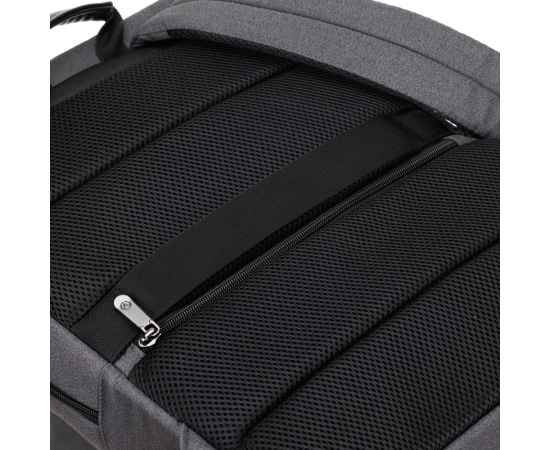 Рюкзак TORBER VECTOR с отделением для ноутбука 14,1', черный/серый, нейлон, 32 х 10 х 43 см, 13л, изображение 7