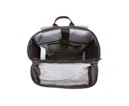 Рюкзак WENGER 15'', серый / чёрный, полиэстер 900D/ М2 добби, 29х15х47 см, 20 л, изображение 7