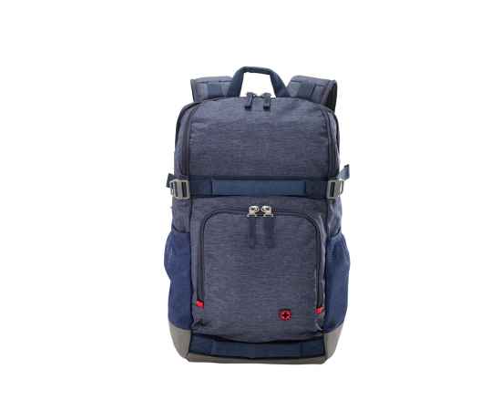 Рюкзак для ноутбука 16'' WENGER, синий, полиэстер, 30 x 25 x 45 см, 24 л, изображение 3