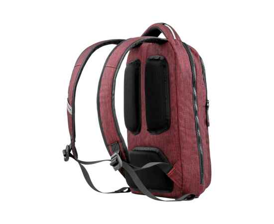 Рюкзак WENGER 14'', бордовый, полиэстер, 26 x 19 x 41 см, 14 л, изображение 4