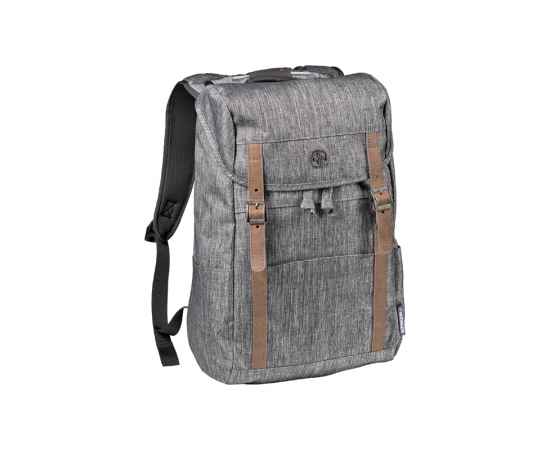 Рюкзак WENGER 16'', темно-серый, полиэстер, 29 x 17 x 42 см, 16 л, изображение 2