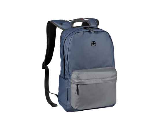 Рюкзак WENGER 14'', синий/серый, полиэстер, 28 x 22 x 41 см, 18 л, изображение 2