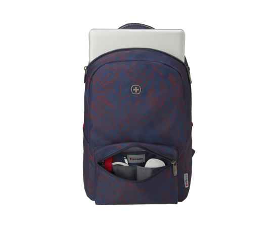 Рюкзак WENGER 16'', синий с рисунком, полиэстер, 36 x 25 x 45 см, 22 л, изображение 4