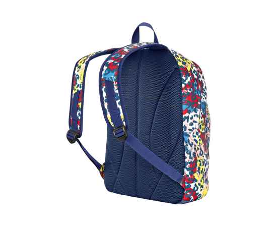 Рюкзак WENGER Crango 16'', цветной с леопардовым принтом, полиэстер 600D, 33x22x46 см, 27 л, изображение 3