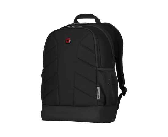 Рюкзак WENGER Quadma 16'', черный, полиэстер, 33x17x43 см, 22 л, изображение 2
