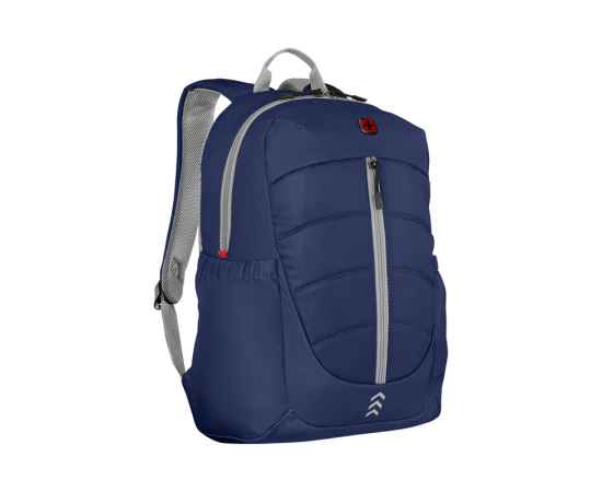 Рюкзак WENGER Engyz 16', синий, 100% полиэстер, 33х20х46 см, 21 л, изображение 2
