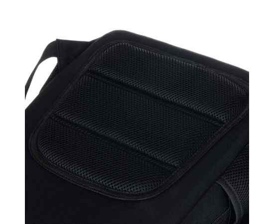 Рюкзак TORBER CLASS X Mini, чёрный/серый с орнаментом, полиэстер 900D + Мешок для обуви в подарок, изображение 10