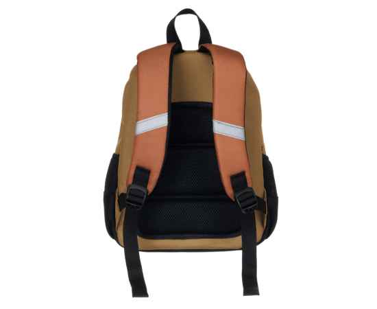 Рюкзак TORBER CLASS X Mini, хаки с орнаментом, полиэстер 900D + Мешок для сменной обуви в подарок!, изображение 4