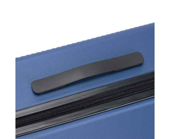 Чемодан TORBER Caspian, тёмно-синий, ABS-пластик, 49 х 29 х 78 см, 96 л, изображение 7