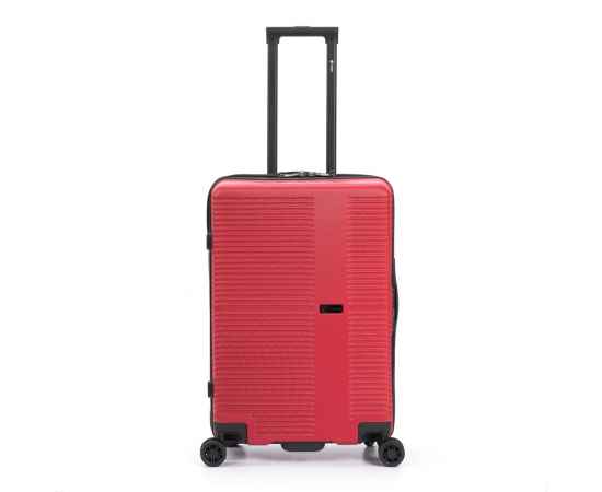 Чемодан TORBER Elton, красный, ABS-пластик, 41 х 28 х 68 см, 64 л, изображение 8