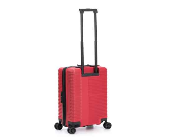 Чемодан TORBER Elton, красный, ABS-пластик, 38 х 24 х 54 см, 35 л, изображение 3
