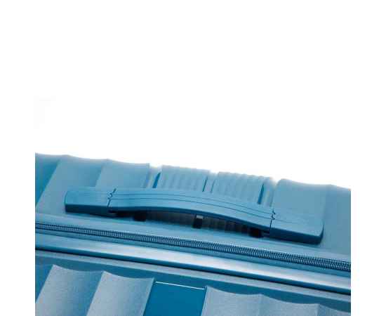 Чемодан TORBER Nevo, синий, полипропилен, 49 х 28 х 76 см, 95 л, изображение 7